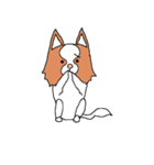 落書き風のホエーちゃん（個別スタンプ：18）