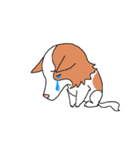 落書き風のホエーちゃん（個別スタンプ：22）