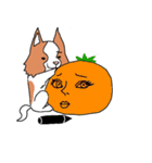 落書き風のホエーちゃん（個別スタンプ：34）