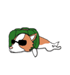 落書き風のホエーちゃん（個別スタンプ：38）