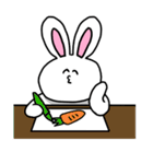 Acchan of rabbit English version（個別スタンプ：29）