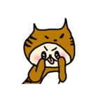 ネコの中の人（個別スタンプ：9）