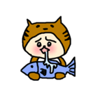 ネコの中の人（個別スタンプ：21）