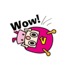マイルちゃんの愉快なスタンプ（個別スタンプ：4）