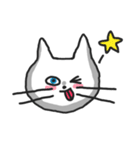 白ねこのシロー（個別スタンプ：35）
