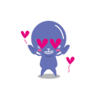むらさき（個別スタンプ：2）