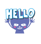 むらさき（個別スタンプ：3）