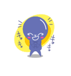 むらさき（個別スタンプ：9）