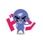 むらさき（個別スタンプ：13）