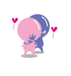 むらさき（個別スタンプ：36）