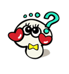 まっしろキノピー（個別スタンプ：4）