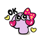 まっしろキノピー（個別スタンプ：5）
