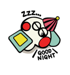 まっしろキノピー（個別スタンプ：9）
