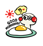 まっしろキノピー（個別スタンプ：10）