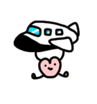 変な生き物（個別スタンプ：4）