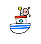 変な生き物（個別スタンプ：5）