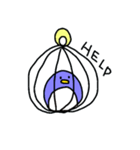 変な生き物（個別スタンプ：38）