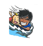 Enjoy Da Surfing（個別スタンプ：14）