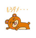 100％くま（個別スタンプ：10）