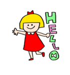 チビGirl(5歳)（個別スタンプ：1）