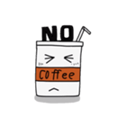 アイスコーヒーカップのキャラクター（個別スタンプ：7）