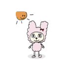 もこもこのアイツ（個別スタンプ：1）
