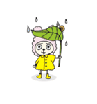もこもこのアイツ（個別スタンプ：3）