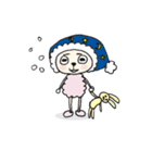 もこもこのアイツ（個別スタンプ：6）