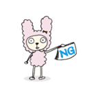 もこもこのアイツ（個別スタンプ：20）