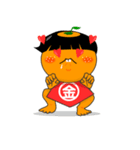 足柄山の金太みかんちゃん（個別スタンプ：19）