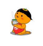 足柄山の金太みかんちゃん（個別スタンプ：33）