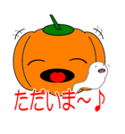 ハロウィンのパンプキン＆ゴースト（個別スタンプ：31）