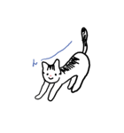 猫ひじきちゃん（個別スタンプ：12）