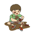 ゆるKIDS～BOY～（個別スタンプ：18）