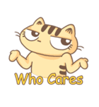 WHO CAREs Cat（個別スタンプ：3）