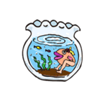 人魚くん（個別スタンプ：17）