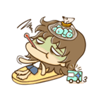 Barefoot TripleCars（個別スタンプ：34）