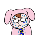 使える！！うさぎ君の日常スタンプ（個別スタンプ：34）