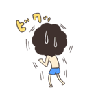 アフロ_その1（個別スタンプ：34）