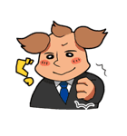 業務連絡アニマル（個別スタンプ：35）