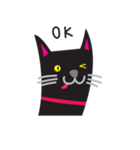 黒猫のマロ（個別スタンプ：18）