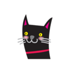 黒猫のマロ（個別スタンプ：30）