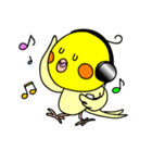 オカメインコのピース（個別スタンプ：3）