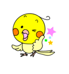 オカメインコのピース（個別スタンプ：10）