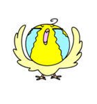 オカメインコのピース（個別スタンプ：23）