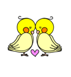 オカメインコのピース（個別スタンプ：35）