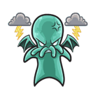 Little Cutethulu（個別スタンプ：3）