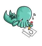 Little Cutethulu（個別スタンプ：22）