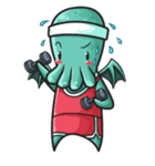 Little Cutethulu（個別スタンプ：24）