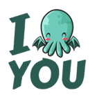 Little Cutethulu（個別スタンプ：33）